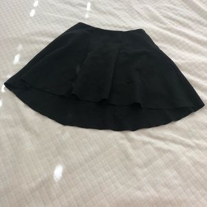 A-line small black Parker skirt